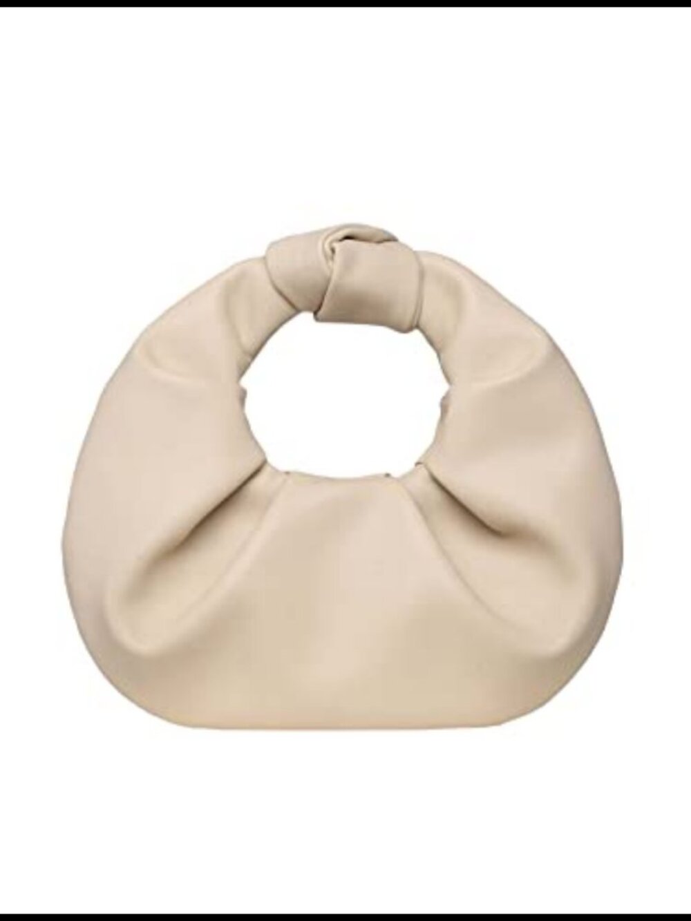 Ruched Faux Leather Evening Clutch Purses Trendy Small Handbag Wedding Guest